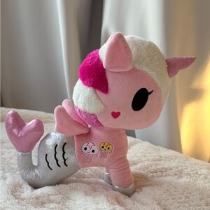 Aurora World Pink and Silver Mermicorno Plush Toy